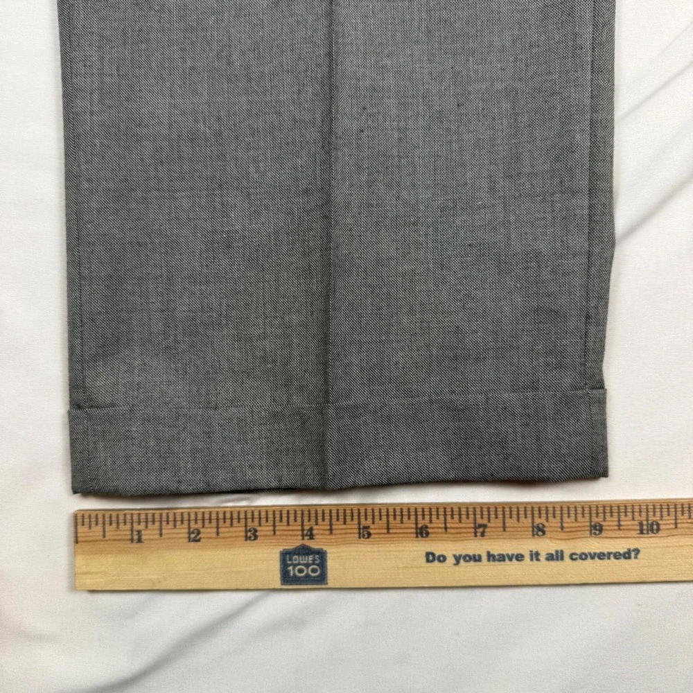 Saddlebred Martin Classic Suit Separates Pleated Pants Grey 44W x 32L NWT